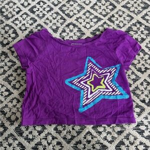 Jenni Purple Star Short Sleeve Tee